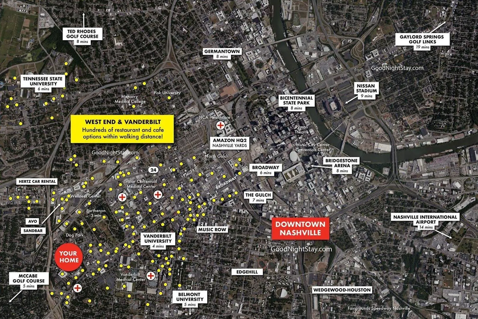 Lofts At 30Th-Urban Triad-6 Mins To Broadway Nashville