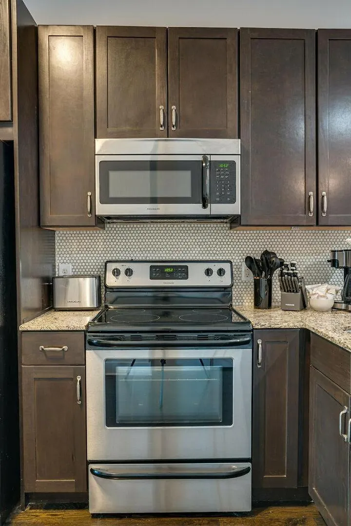 Feriehus Lofts At 30Th-Urban Triad-6 Mins To Broadway Nashville USA